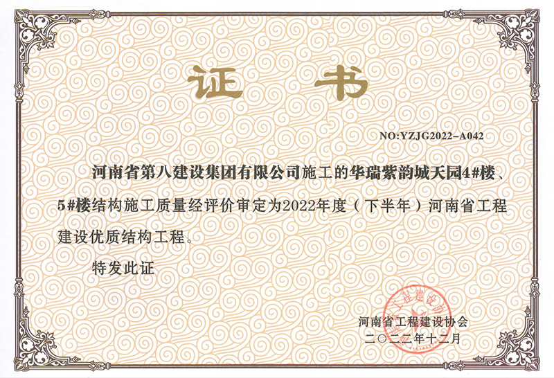 資質(zhì)榮譽